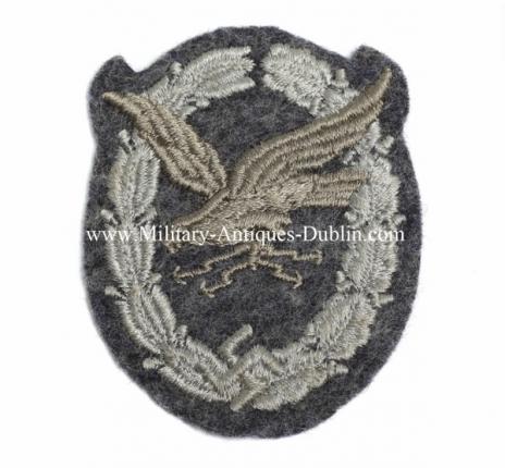 Radio Operator / Air Gunner Badge in Cloth